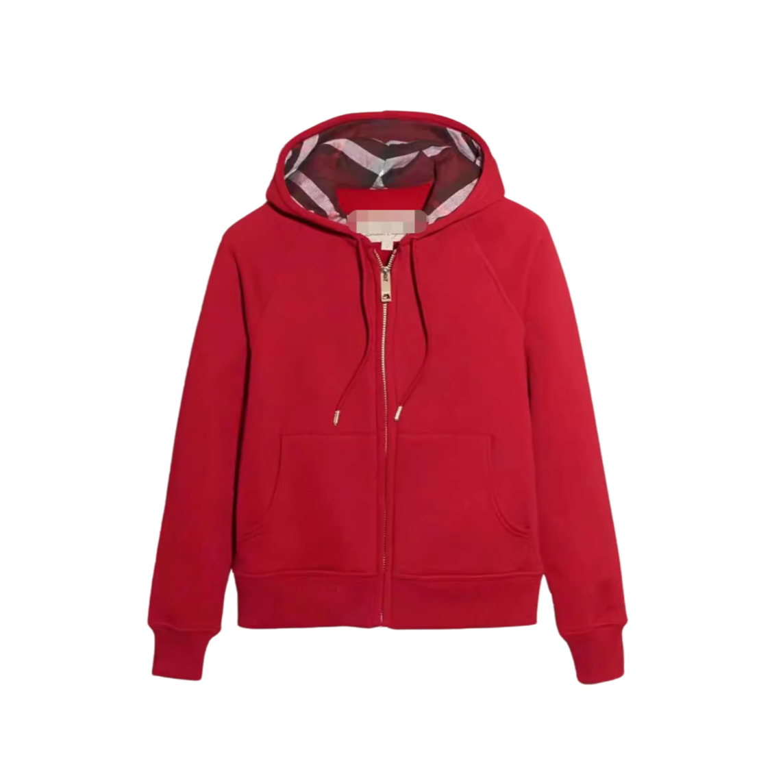 CHEQUERED – ZIP HOODIE