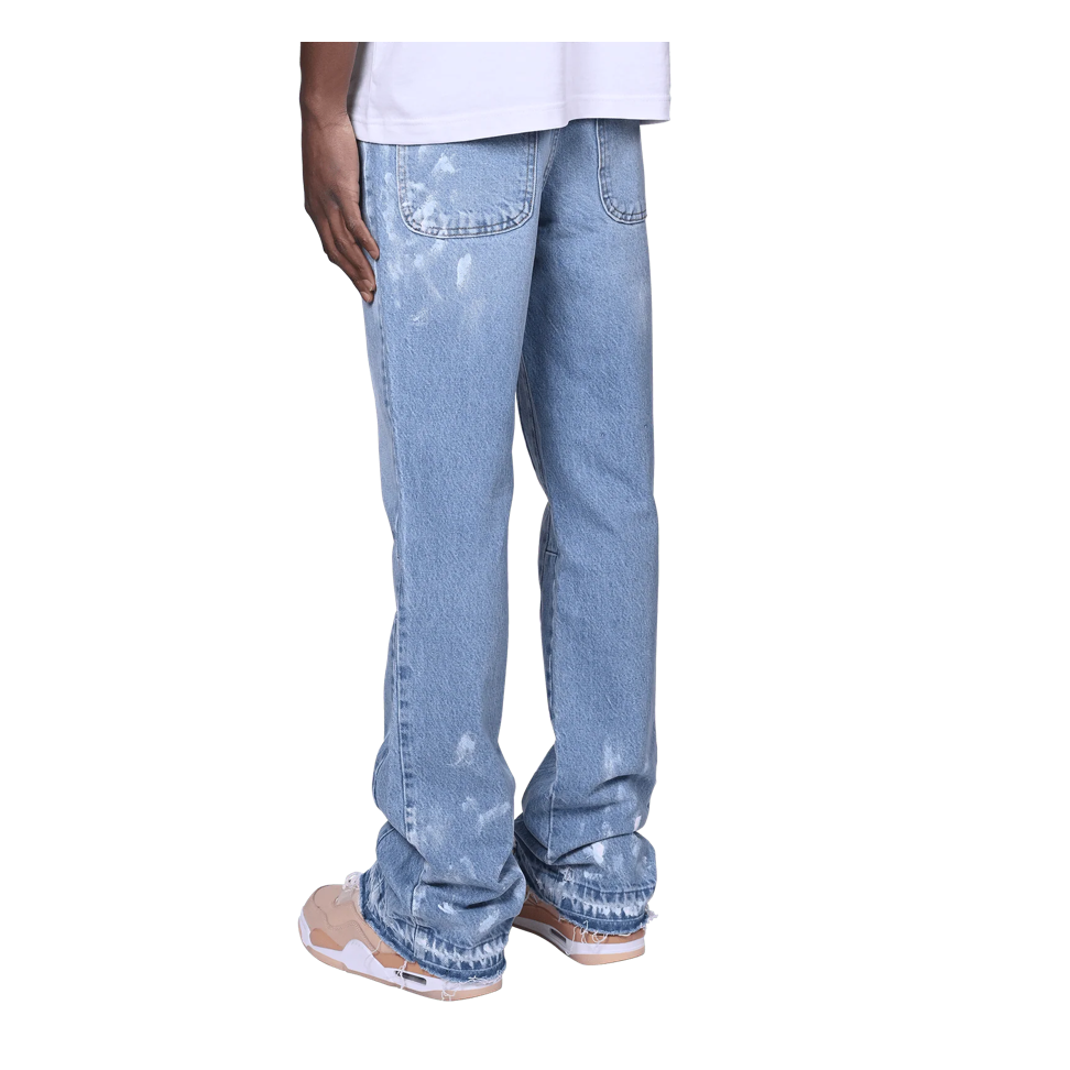 FLARE PAINTERS DENIM - LIGHT STONE