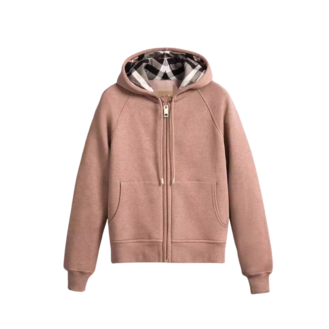 CHEQUERED – ZIP HOODIE